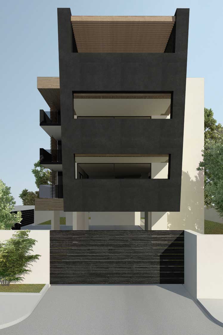 high end apartment building in alimos athens greece by ikies architects