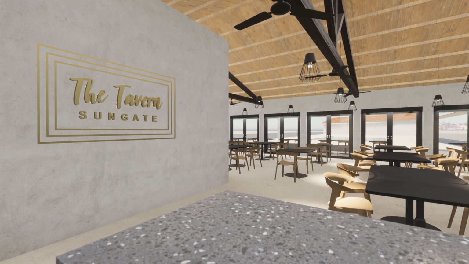 A restaurant for the all-excluse hotel of Sungate on the island of Corfu in Greece by ikies architects