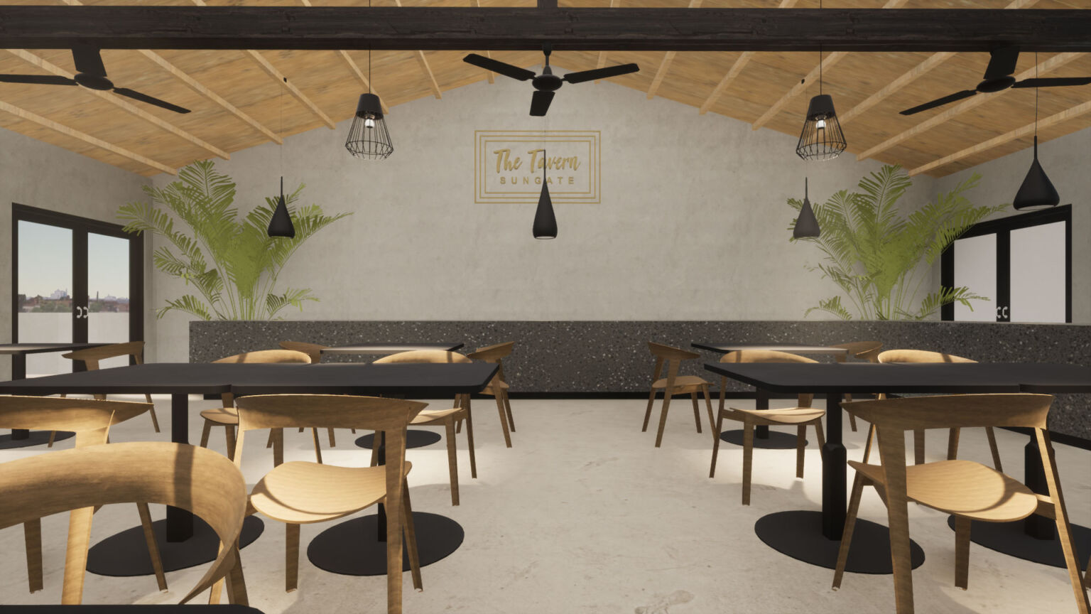 A restaurant for the all-excluse hotel of Sungate on the island of Corfu in Greece by ikies architects